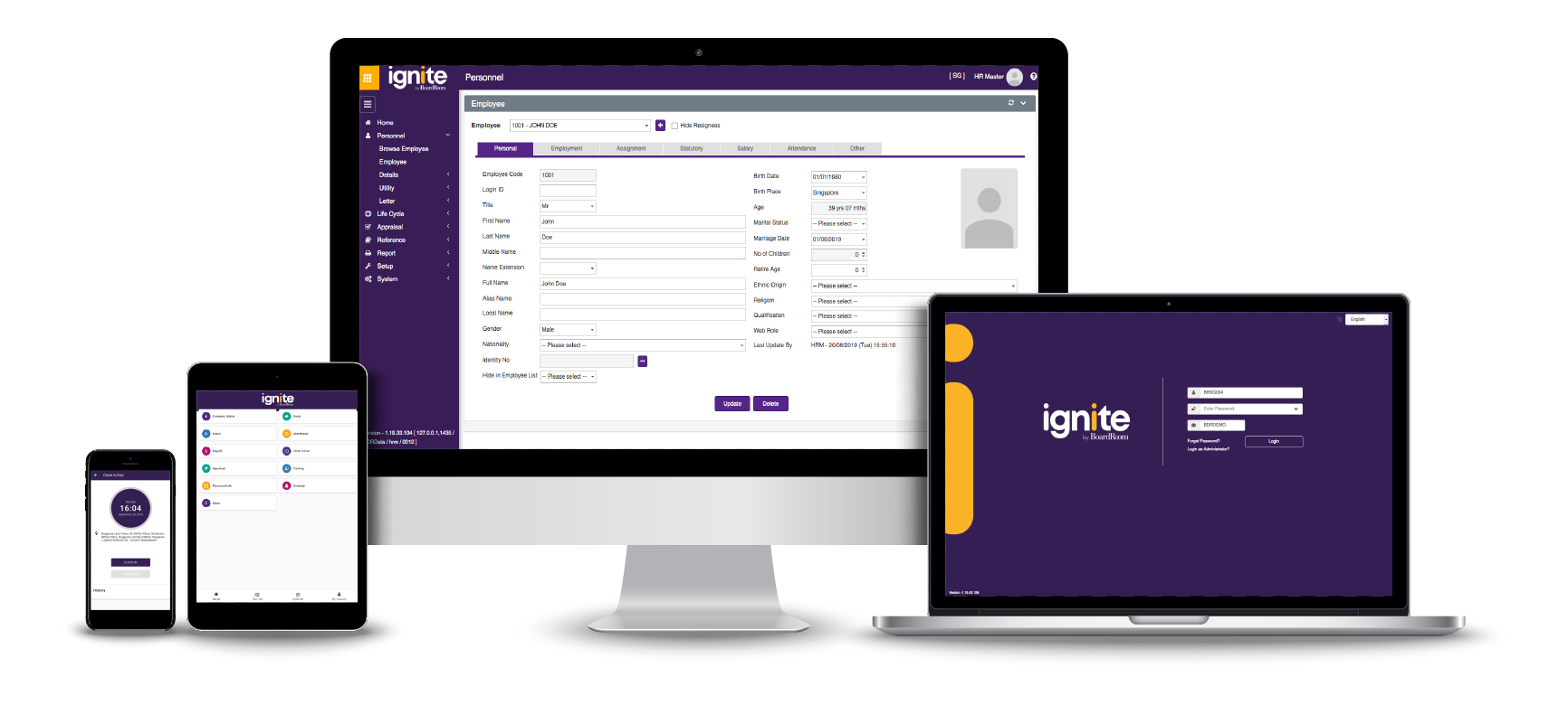 Ignite Screenshot Mockup