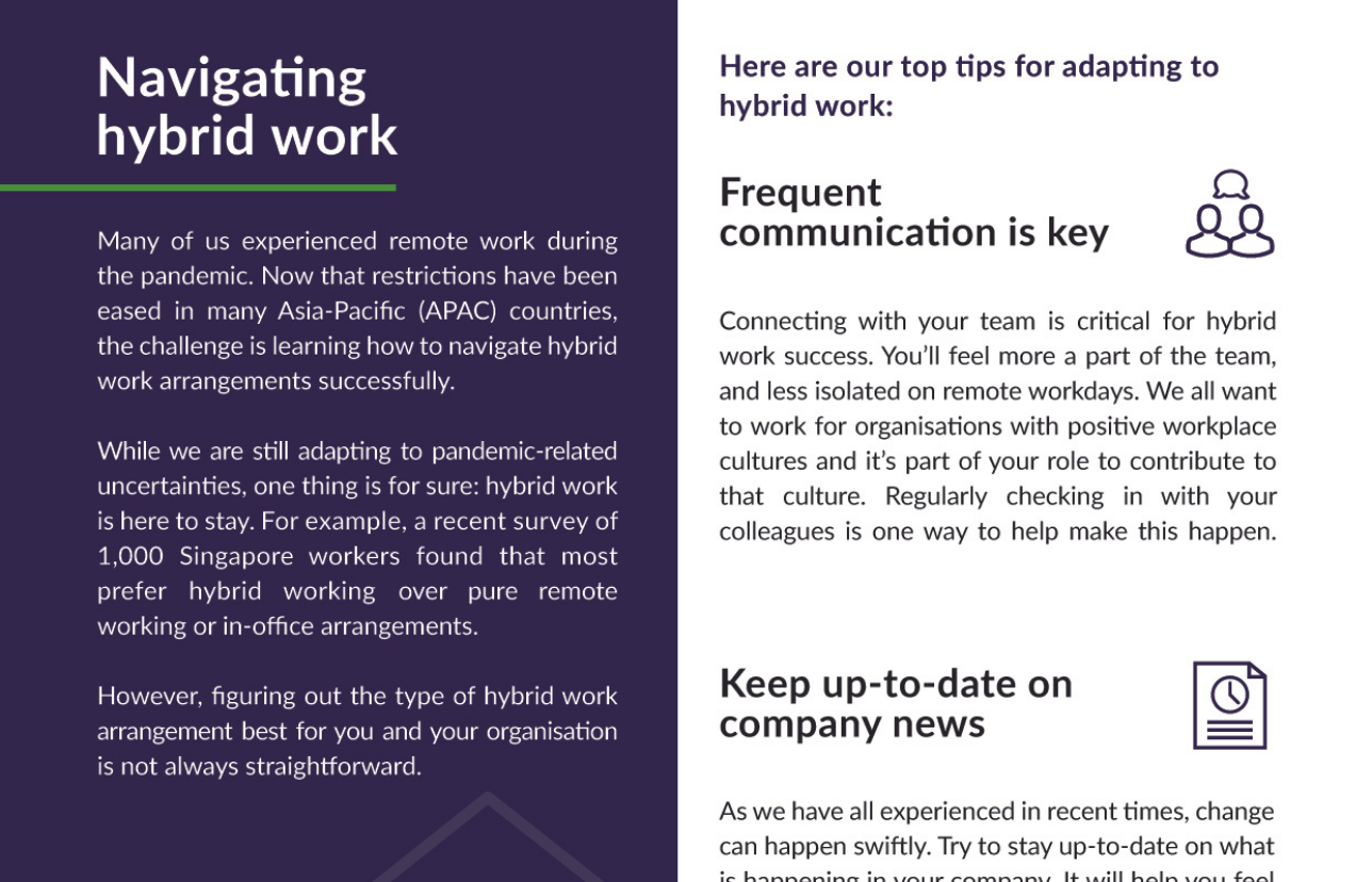 Navigating hybrid workforce