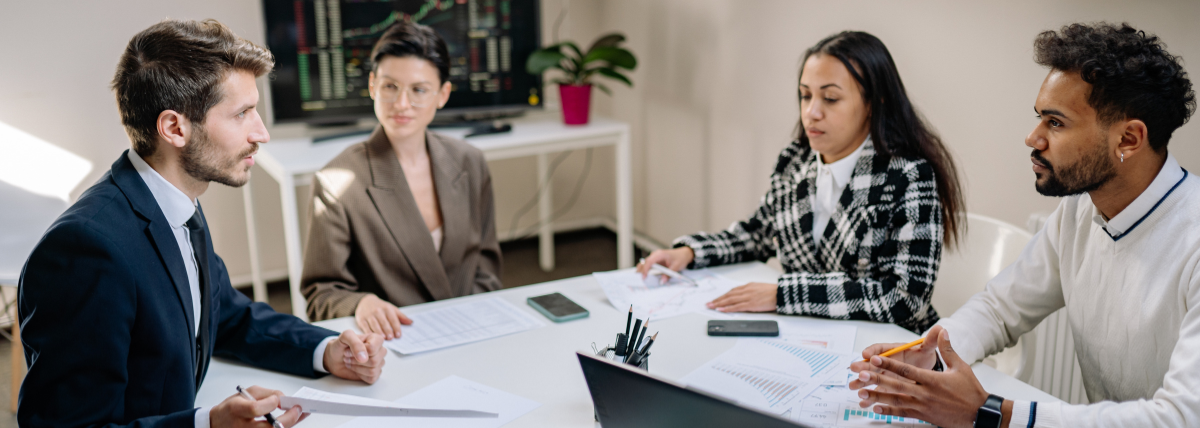 A group of financial executives discuss why tax planning is important